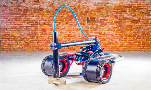 Corrosion Control: Use of robotic crawler for blasting and cleaning